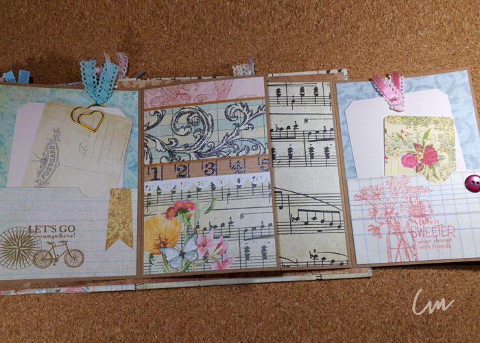 scrapbooking, crafty messages, album