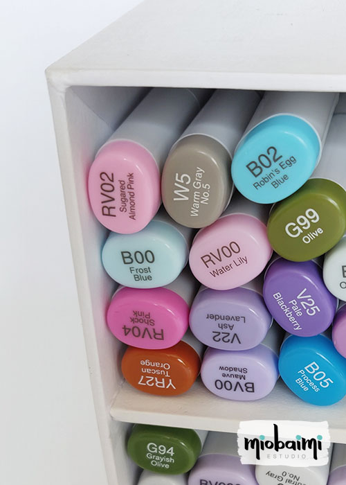 scraproom, scrap storage, rotuladores, copic